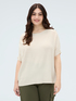 Viscose blend sweater with boat neckline image number 2