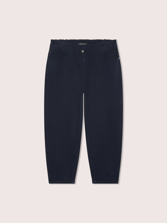 Balloon Pants in Cotton Blend
