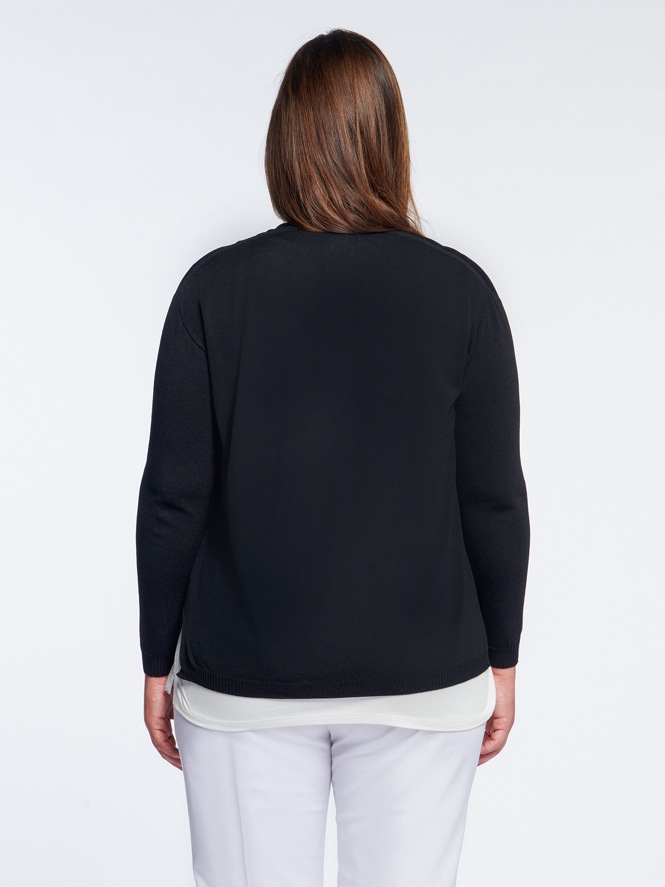 Short cardigan open at the front image number 1