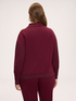 Open sweatshirt with collar and zip image number 1