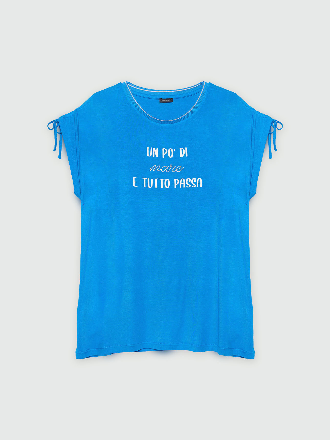 Embroidered T-shirt in LENZING&trade; ECOVERO&trade; viscose image number 4