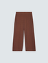 Pantalon Wide Leg en m&eacute;lange viscose image number 4