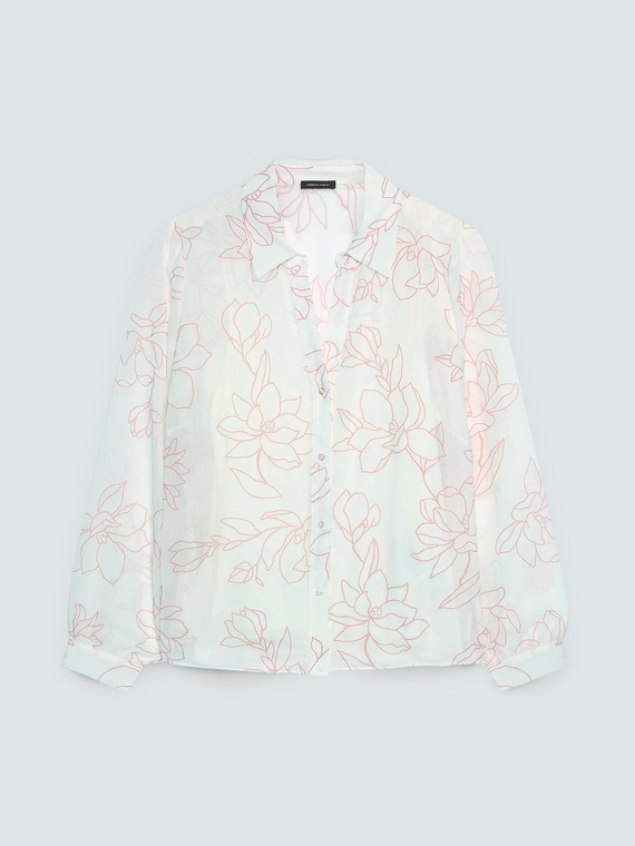 Floral print shirt