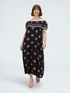 Chill Off-Shoulder-Kleid aus Viskose image number 0