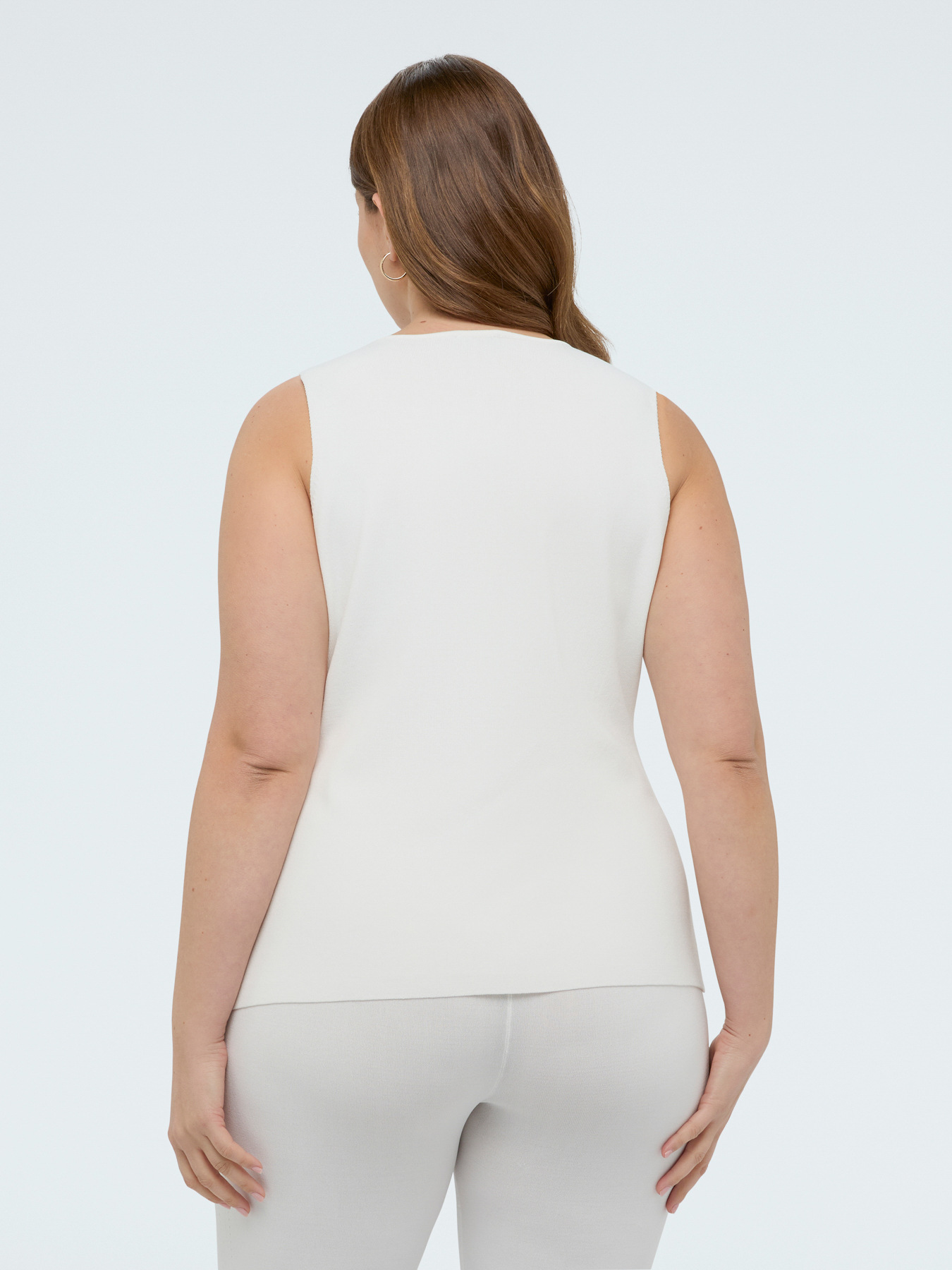 Gilet long en maille image number 1