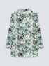 Camisa de lino y algodón con estampado de jungla image number 4
