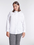 Shirt with embroidered collar image number 2