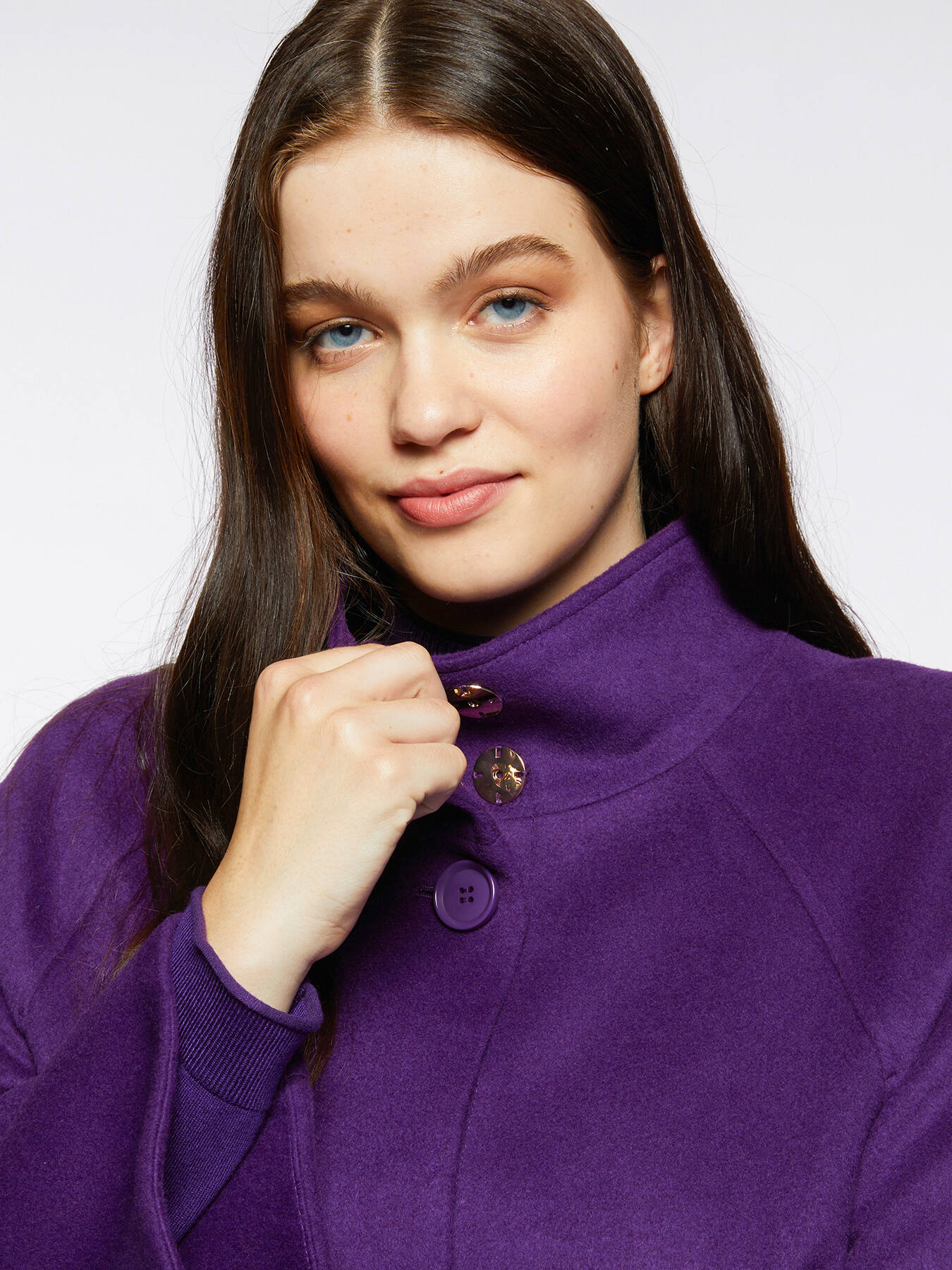 Kurzer Mantel in A-Linie image number 3