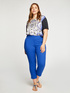 Capri-Hose aus Baumwoll-Stretch image number 0