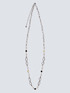 Lange Halskette mit Perlen und Strass image number 0