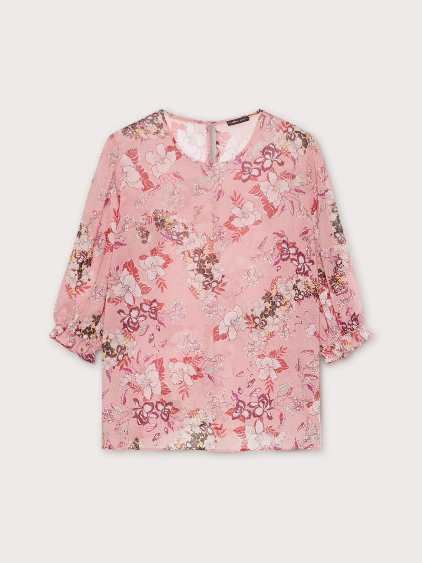 Bluse mit Blumenmuster image number 3