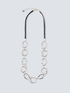 Long hoop necklace image number 0