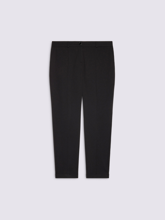 Pantaloni New York in tessuto stretch