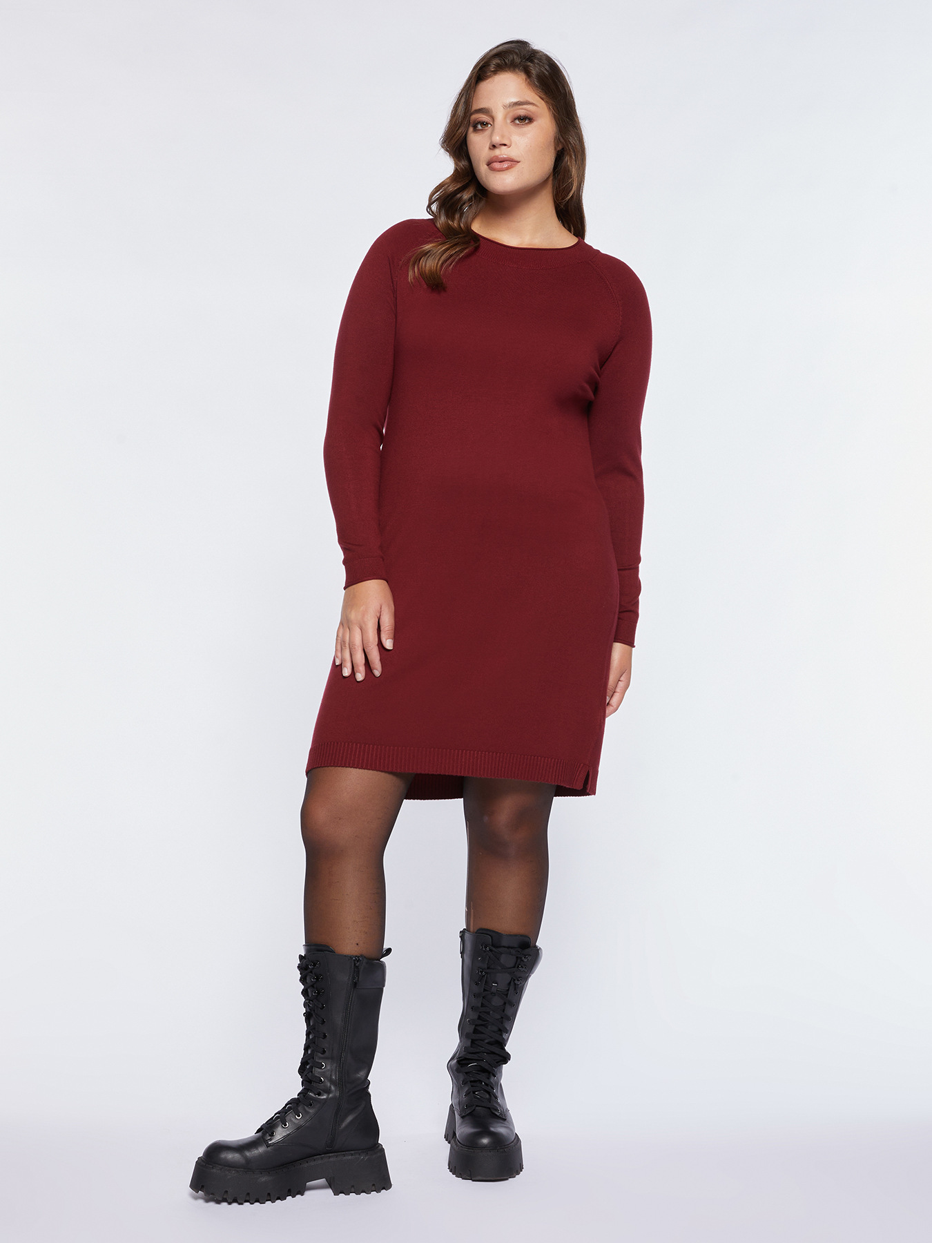 Pull long en viscose confort image number 0