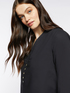 Blusa in mussola con bottoni image number 2