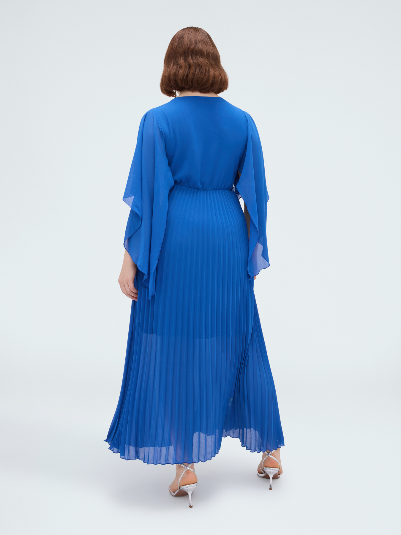 Kleid DREAM aus plissiertem Georgette image number 1