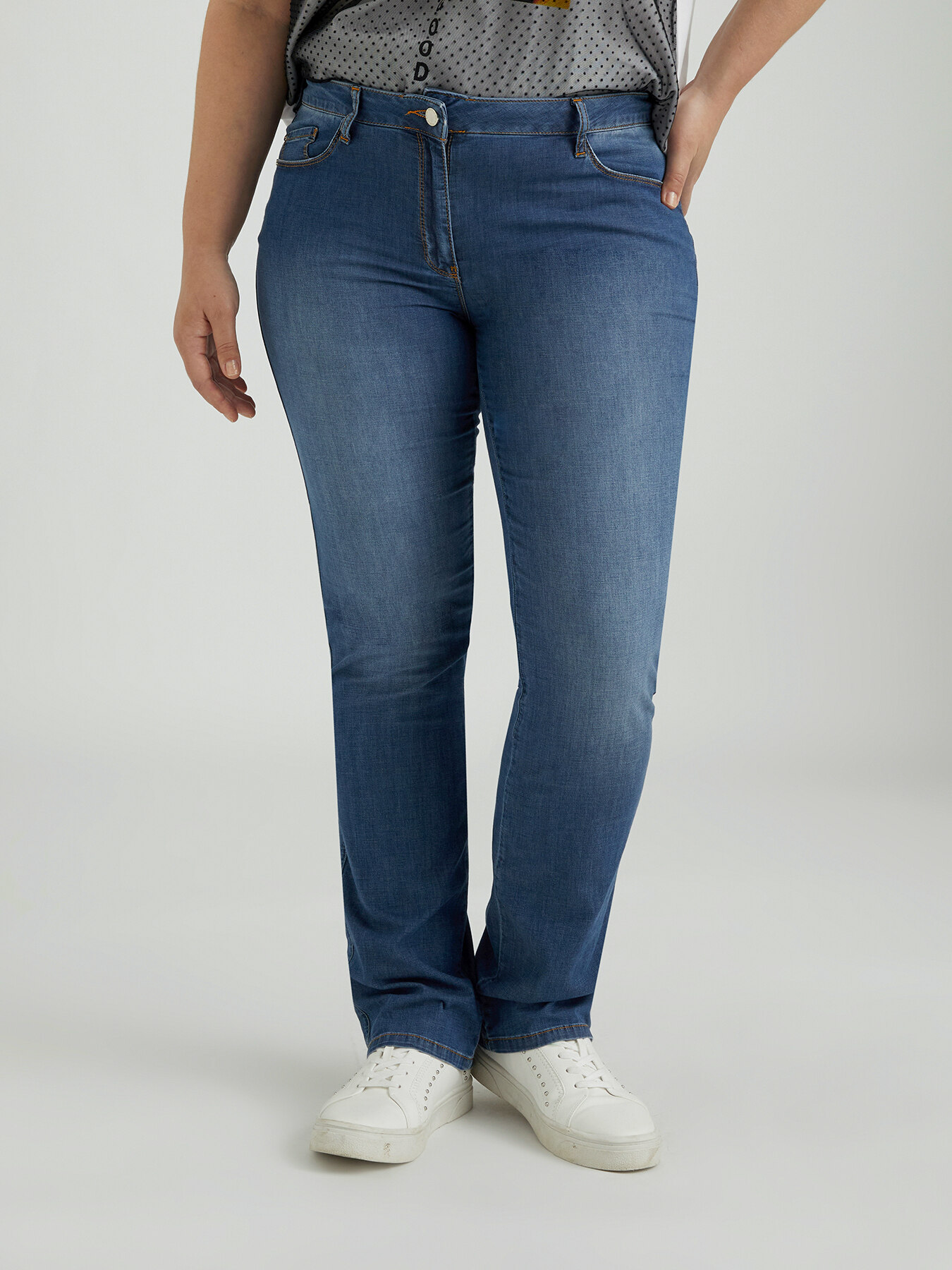 Jeans regular Smeraldo image number 2