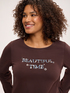Beautiful Time cotton jersey T-shirt image number 3