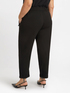 Pantalon jogger en cr&ecirc;pe de n&eacute;opr&egrave;ne image number 2