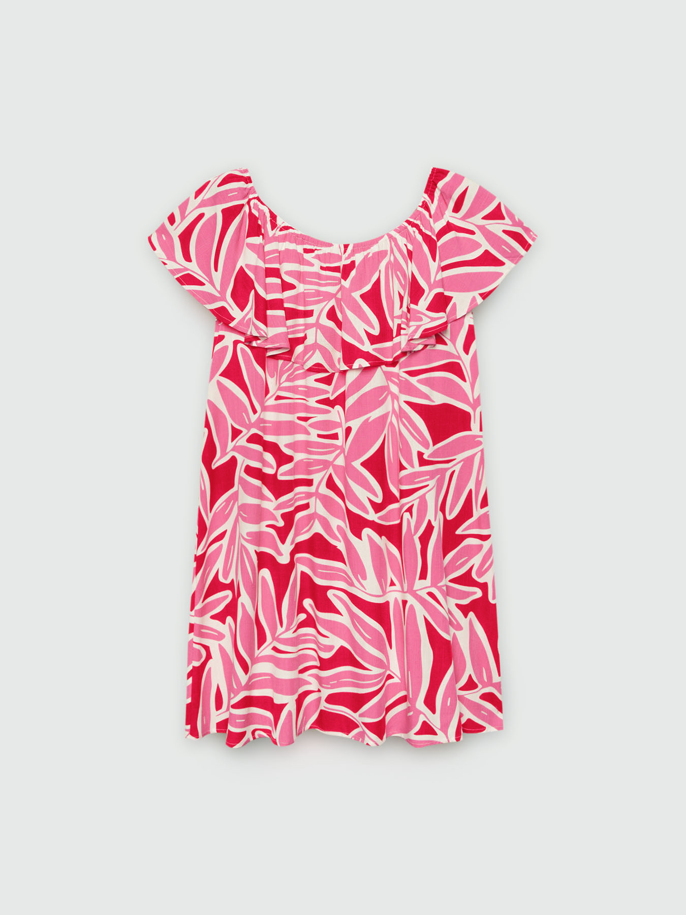 LENZING&trade; ECOVERO&trade; viscose print dress image number 4