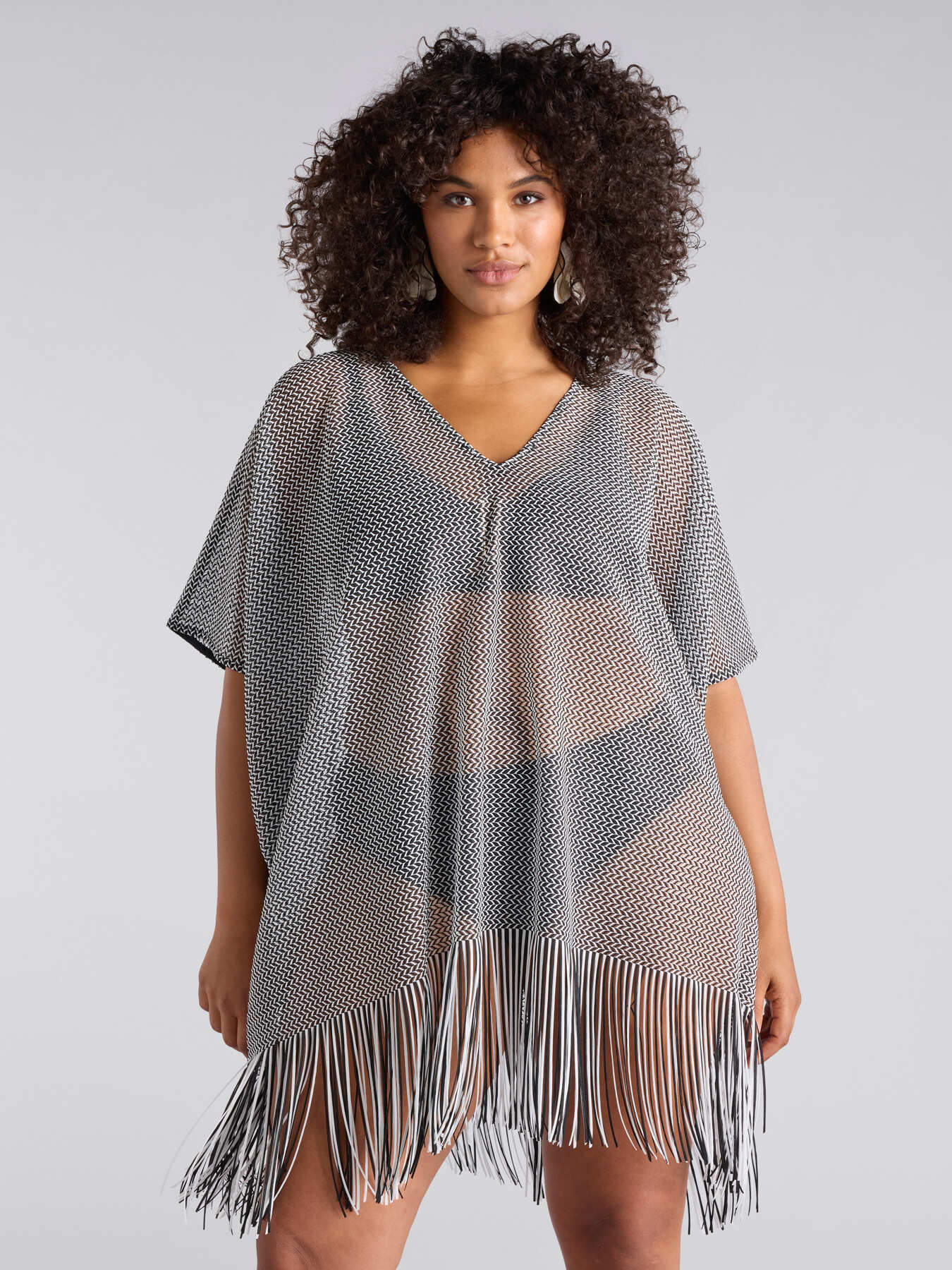 Kaftan with fringes image number 3