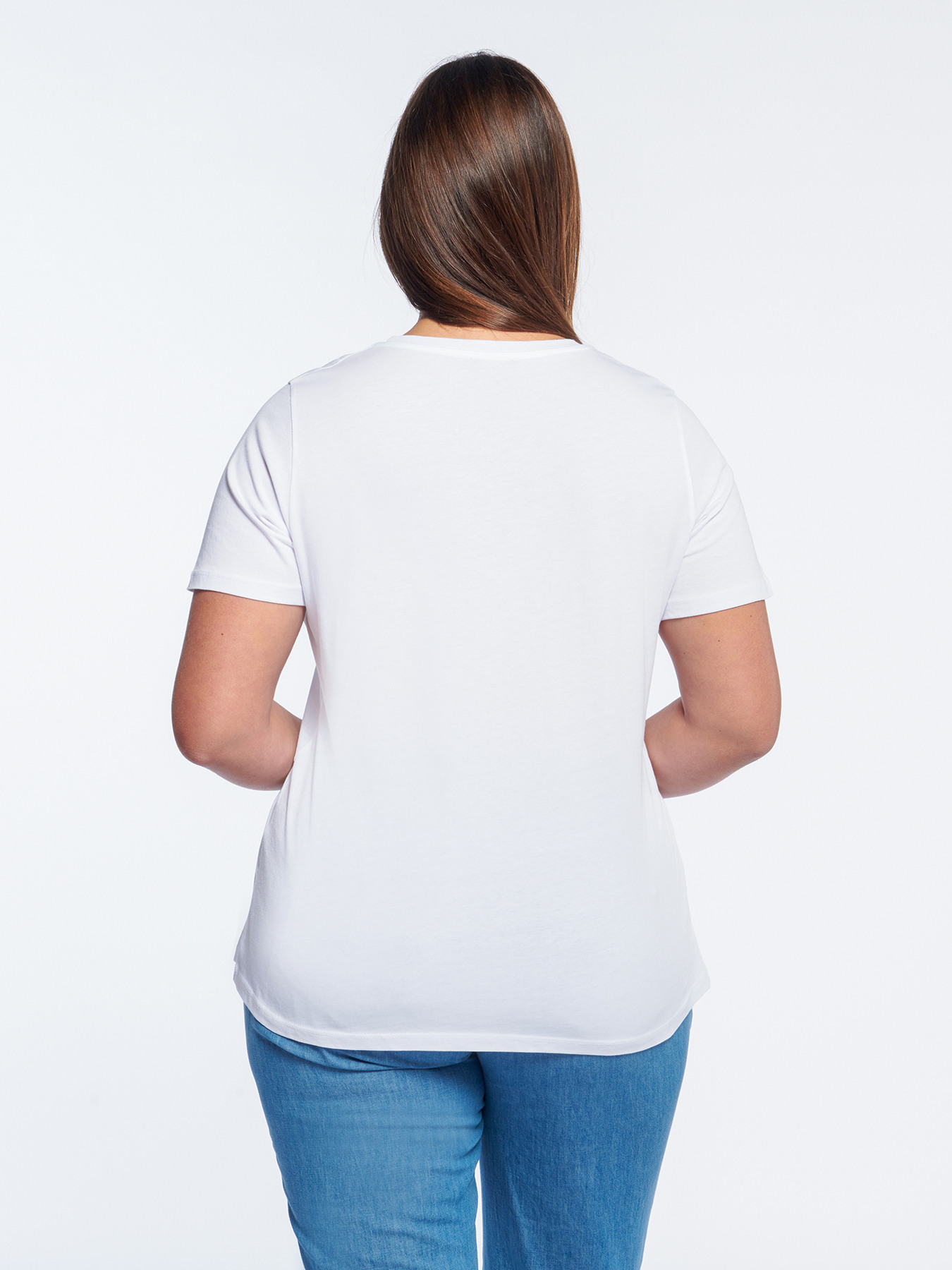 T-Shirt mit Ethno-Stickerei image number 1