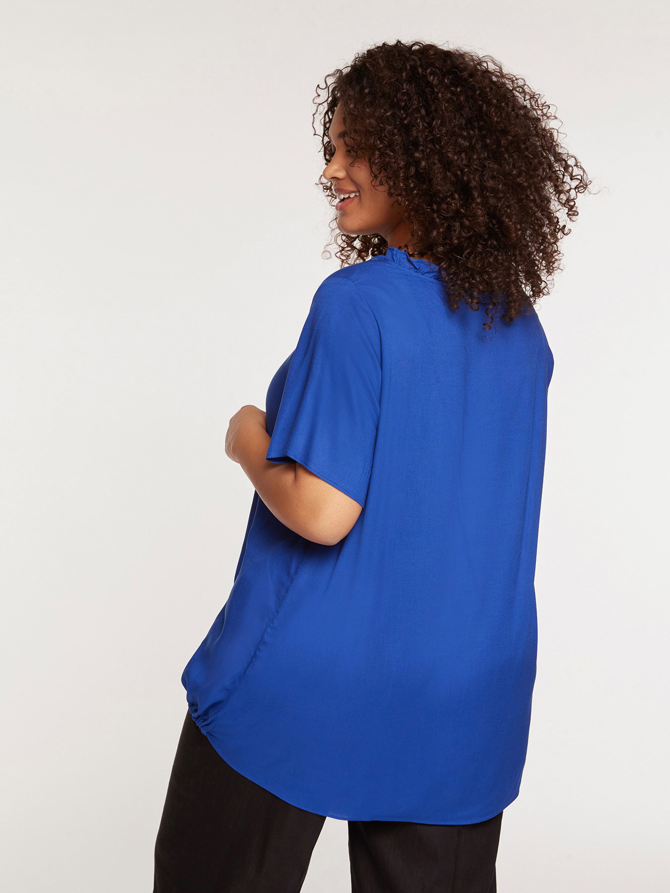 Blouse en mousseline de viscose image number 1