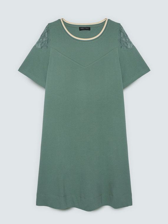 Vestito corto linea ad A