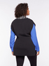 Tricot waistcoat with striped lining image number 1