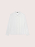 Pleated georgette shirt image number 4