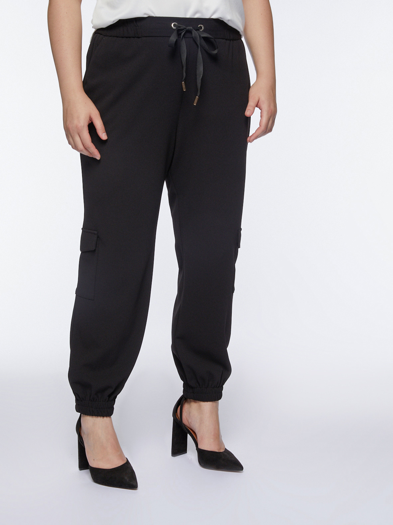 Cargohose aus Krepp image number 0