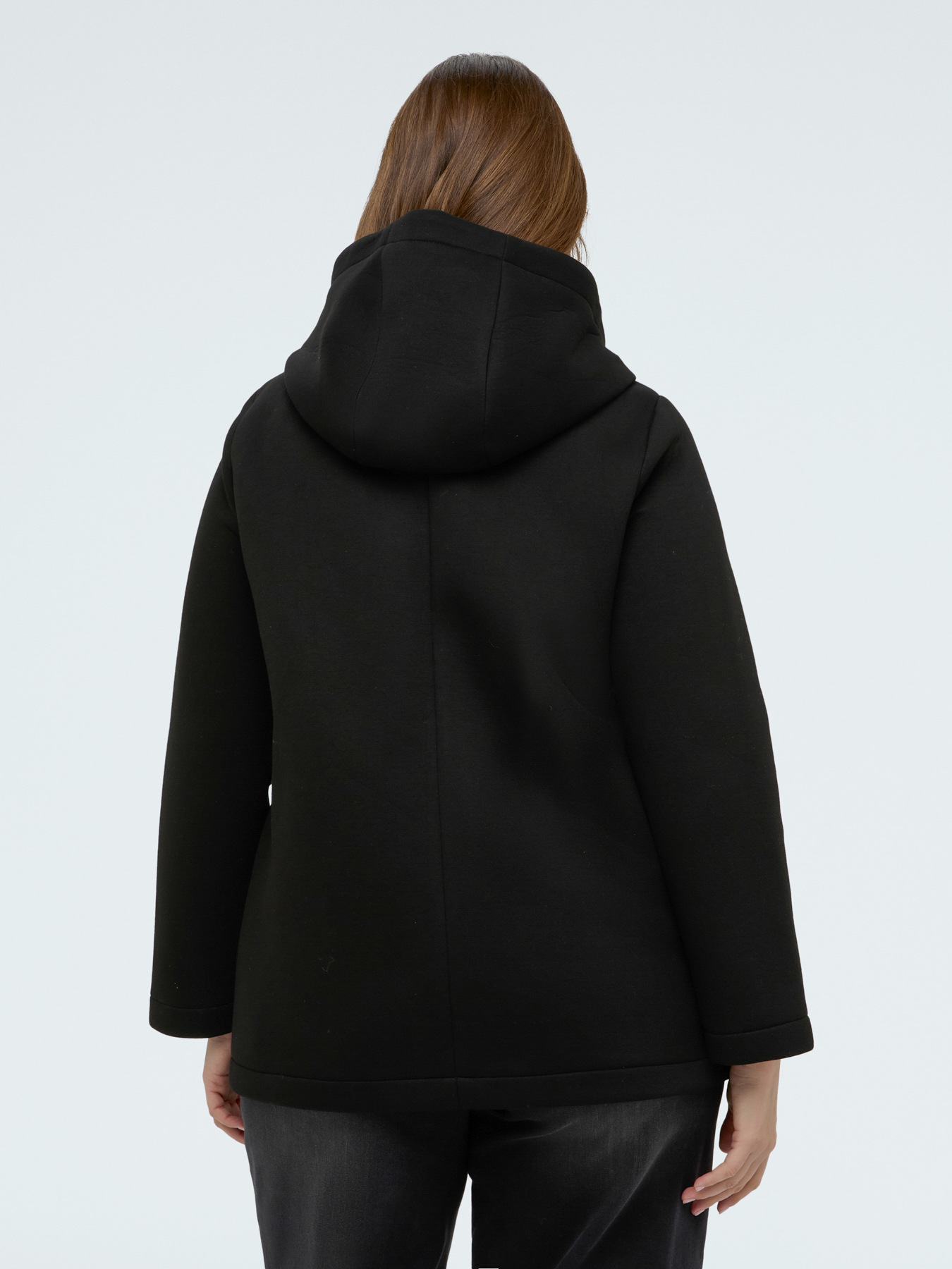 Hooded scuba jacket image number 1