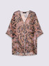 Kimono aus Cr&ecirc;pe mit Paisley-Druck. image number 4