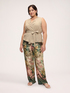 Modal gilet with belt image number 2