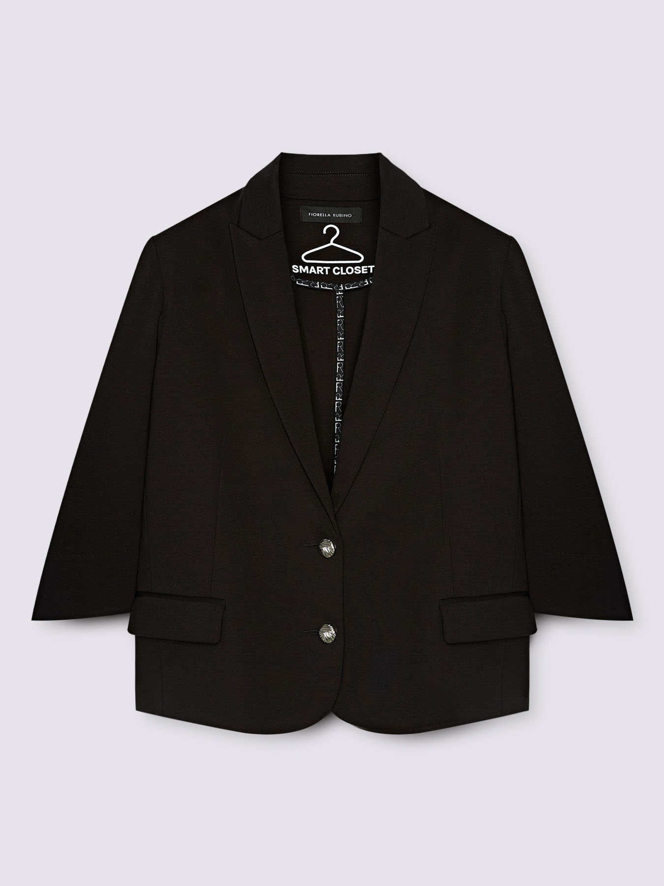 Blazer aus Milano-Strick mit 3/4-Ärmel image number 5