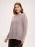 100% cashmere crew-neck sweater image number 0