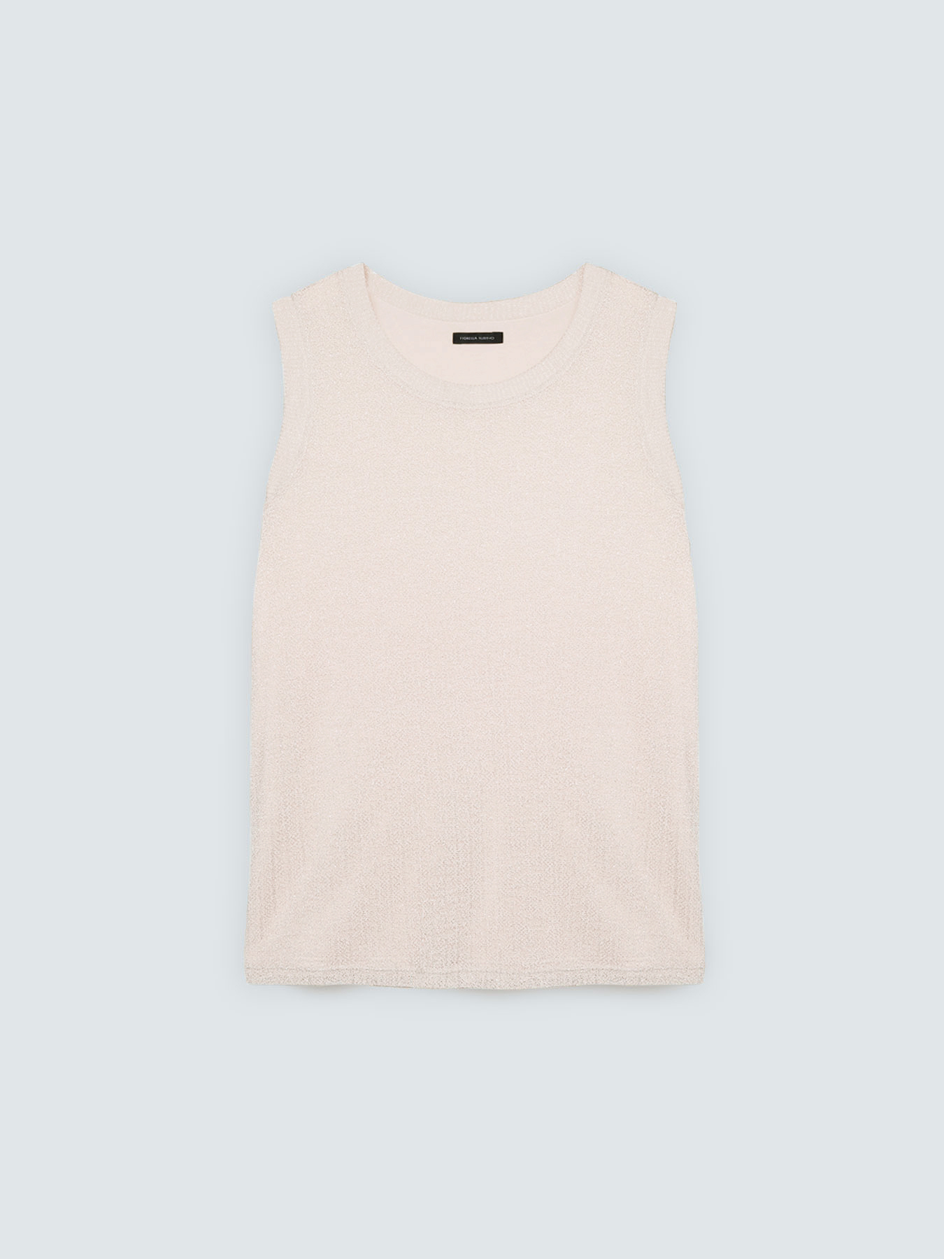 Lurex jersey top image number 4