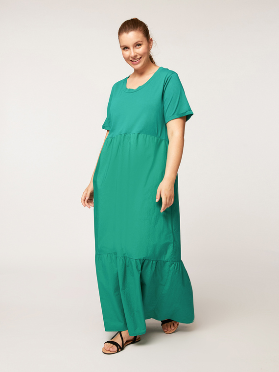 Fiorella Rubino Vestito lungo a balze Donna