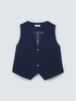 Stretch fabric vest image number 4