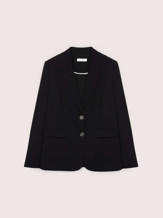 Taillierter Blazer aus Stretchstoff