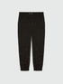 Embroidered joggers with rhinestones image number 5
