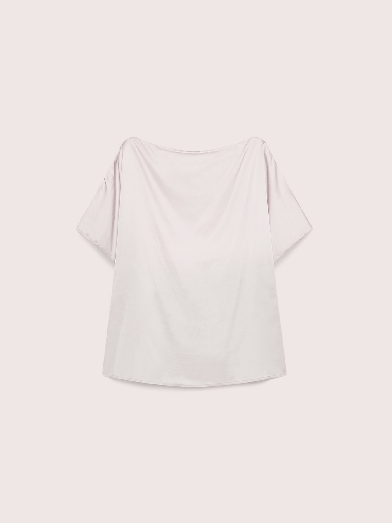 Blouse en satin avec encolure bateau et d&eacute;coupes image number 4