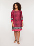 Animal print beachwear dress image number 0