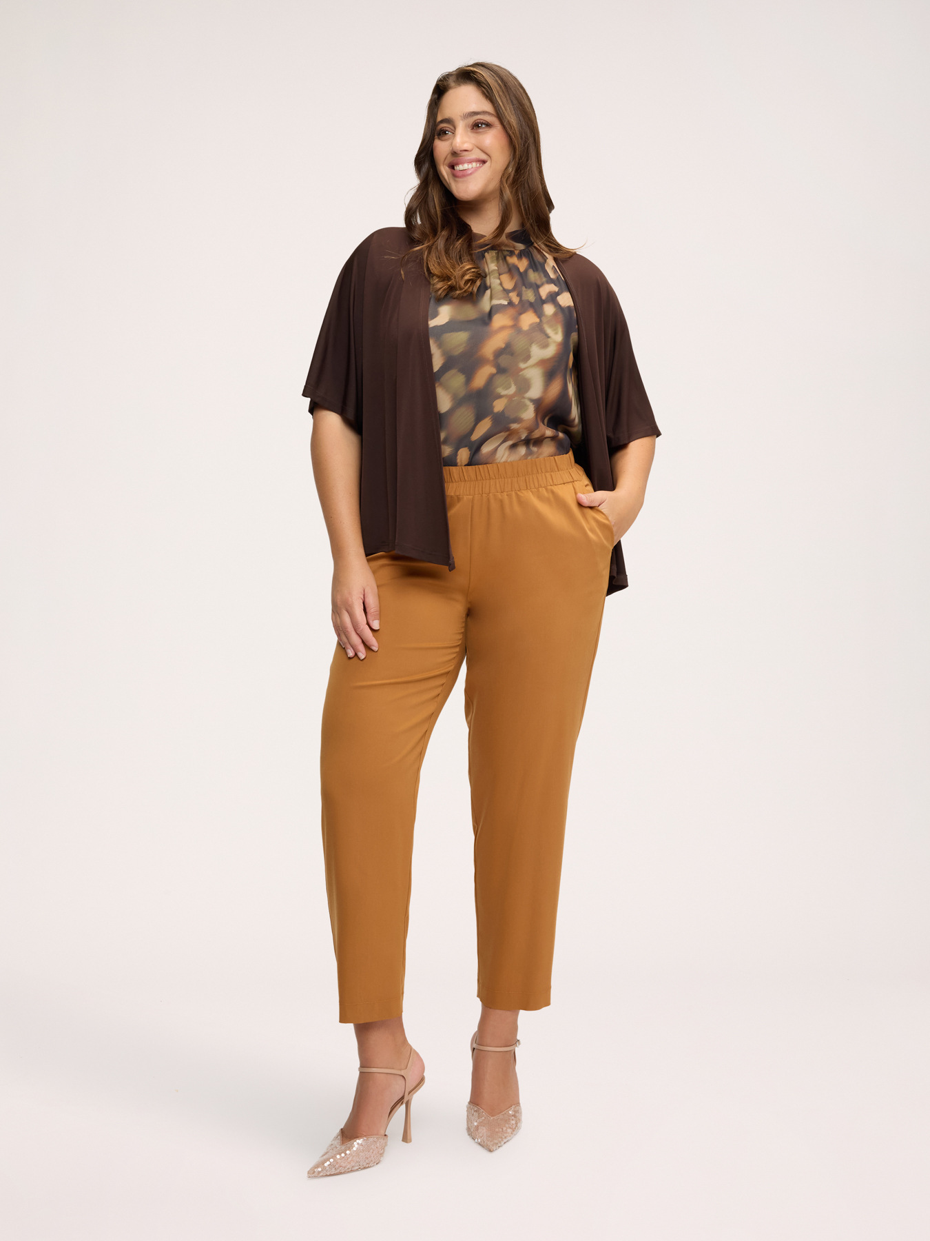 Carrot Fit Trousers image number 2
