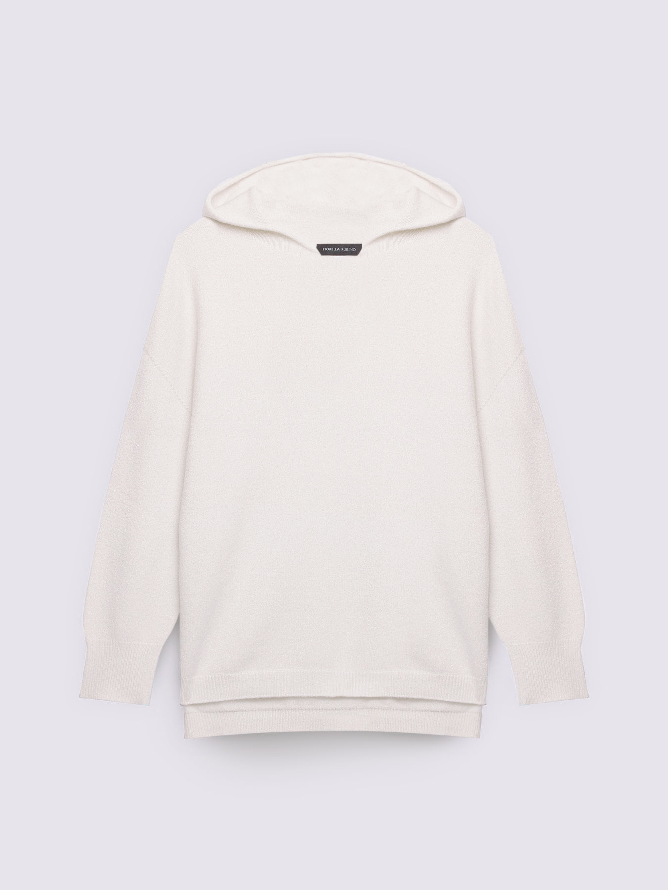 Camiseta con capucha en mezcla de viscosa image number 4