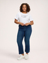 Jeans Kick Flare con spacco image number 4
