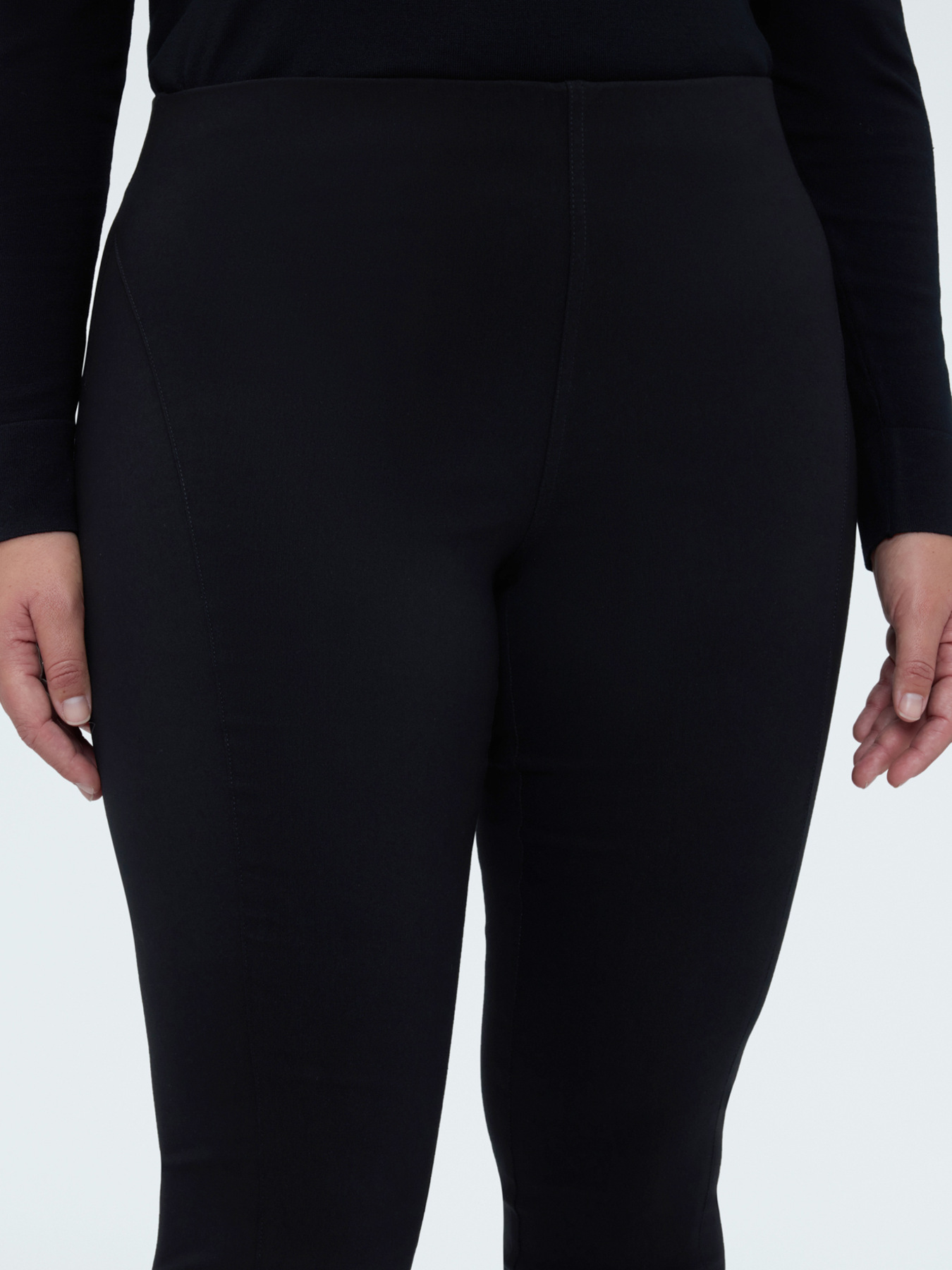 Jeggings Pants with Elastic Waistband image number 3