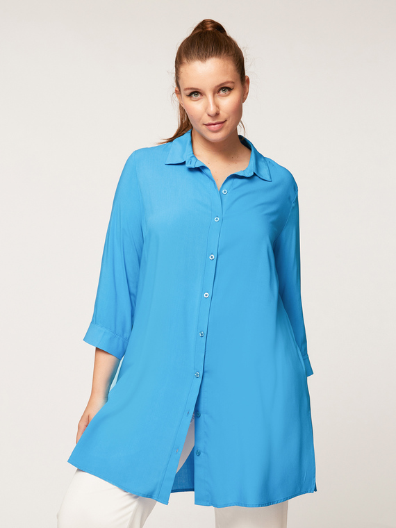 Fiorella Rubino Camicia lunga in viscosa Donna