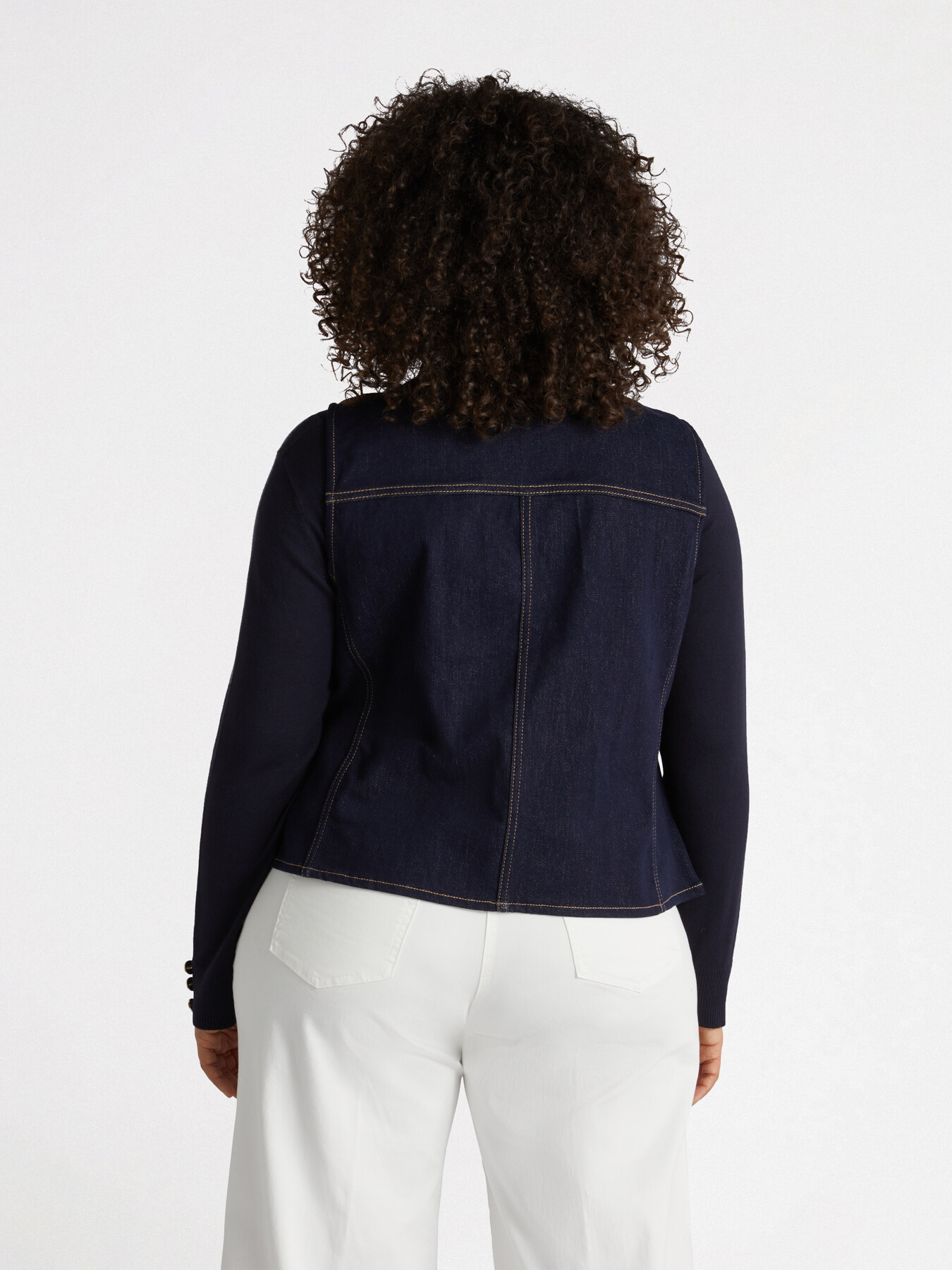 Denim waistcoat image number 1