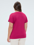 T-shirt in viscosa con dettaglio perle image number 1